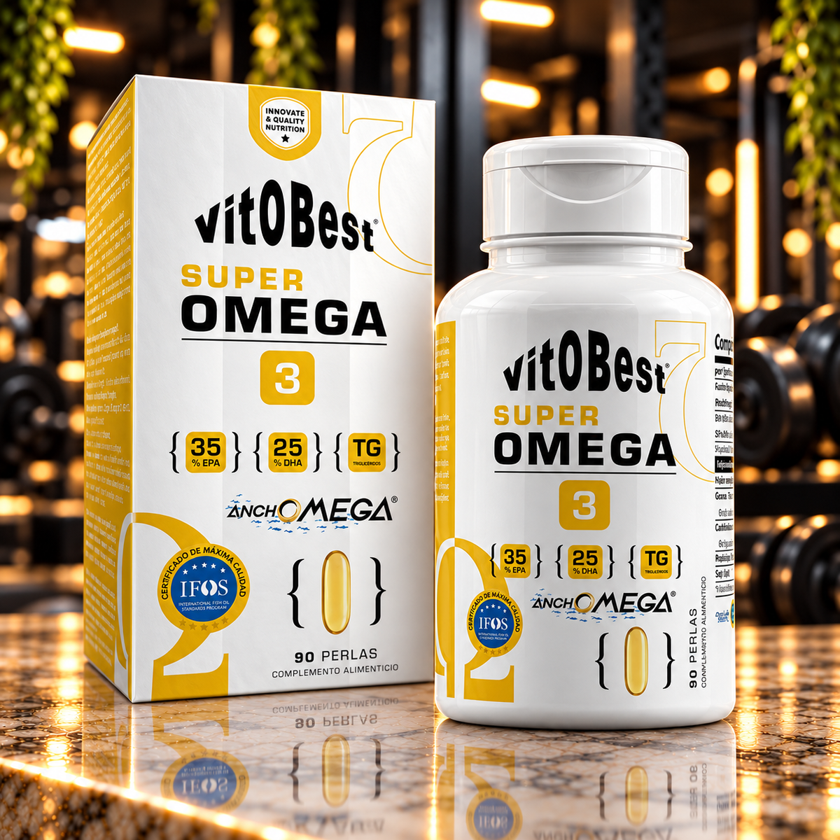 Vitobest · Super Omega 3 AnchOmega® · 90 perlas