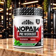 Vitobest NoPain Pre Workout 500 g – Menta Eucalipto