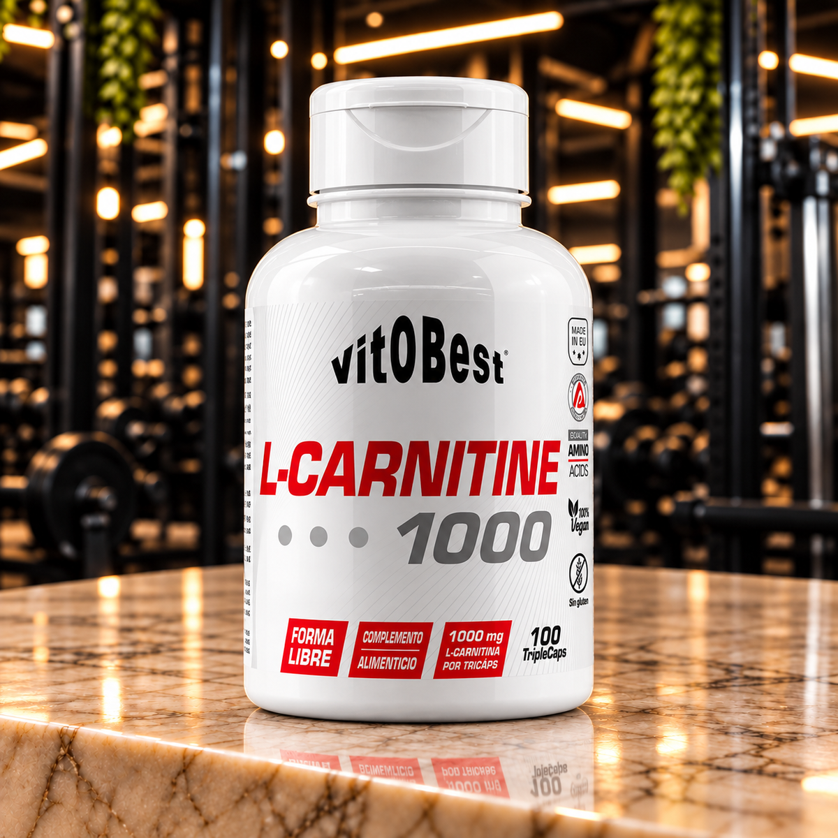 Vitobest L-Carnitine 1000 – 100 TripleCaps
