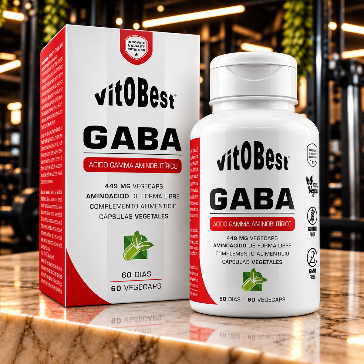 Vitobest GABA – 60 VegeCaps