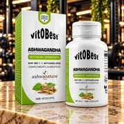 Vitobest Ashwagandha AshwaNature Root® – 100 VegeCaps