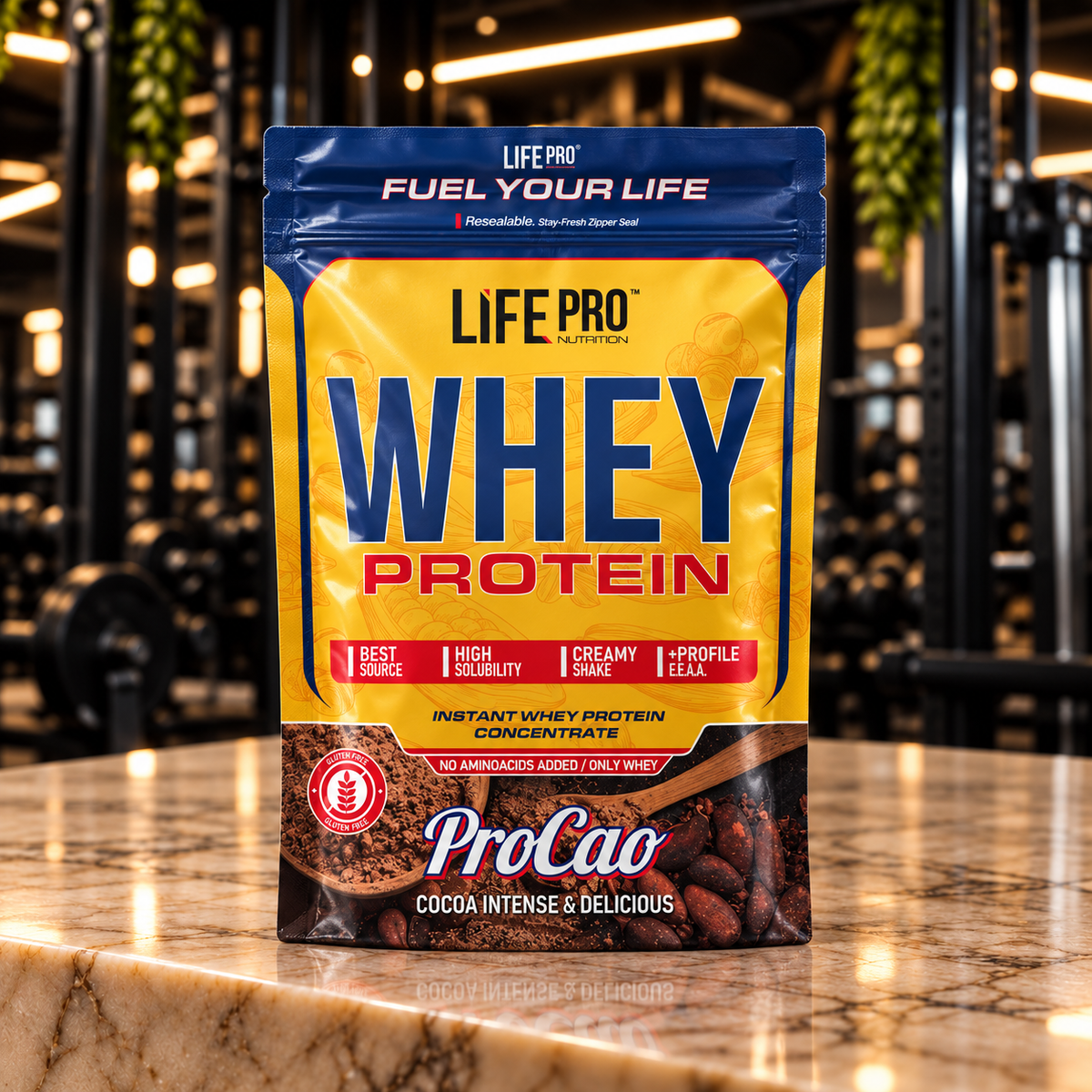 Life Pro Whey ProCao Gluten Free 1 kg – ProCao