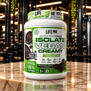 Life Pro Isolate Vegan Creamy 1 kg – Black Cookies Topping