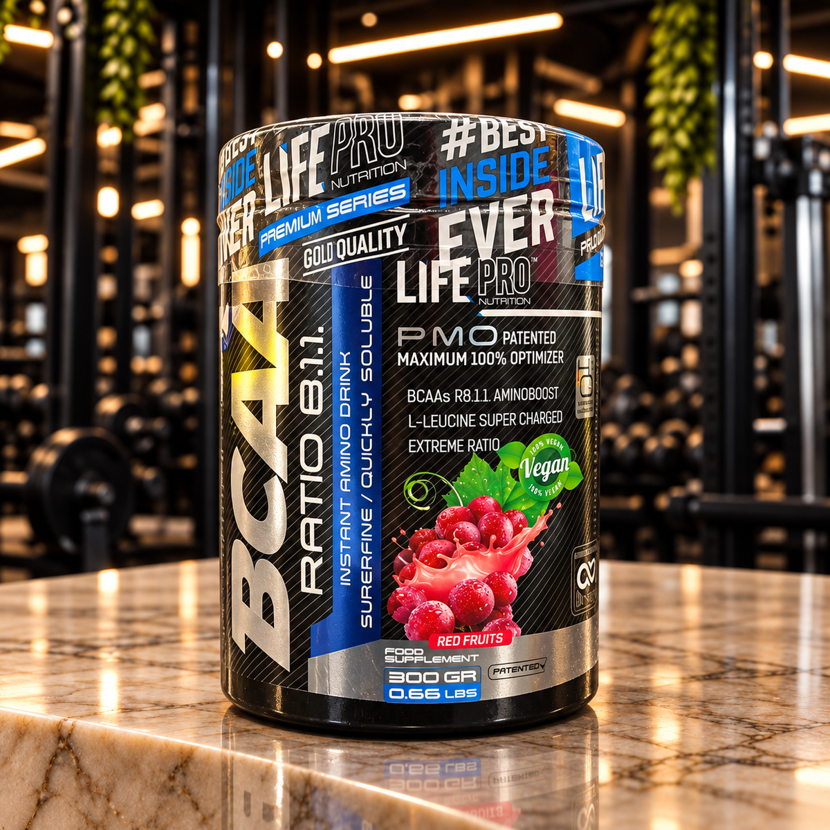 Life Pro BCAA Pro 8:1:1 300 g – Red Fruits