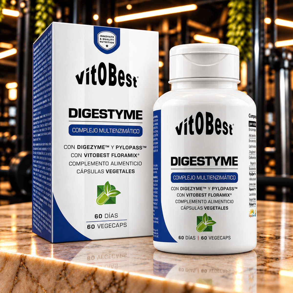 Vitobest · DigesTyme · 60 cápsulas