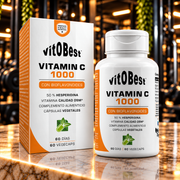 Vitobest · Vitamin C 1000 + Bioflavonoides · 60 cápsulas