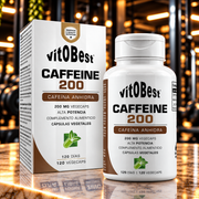 Vitobest · Caffeine 200 · 120 cápsulas