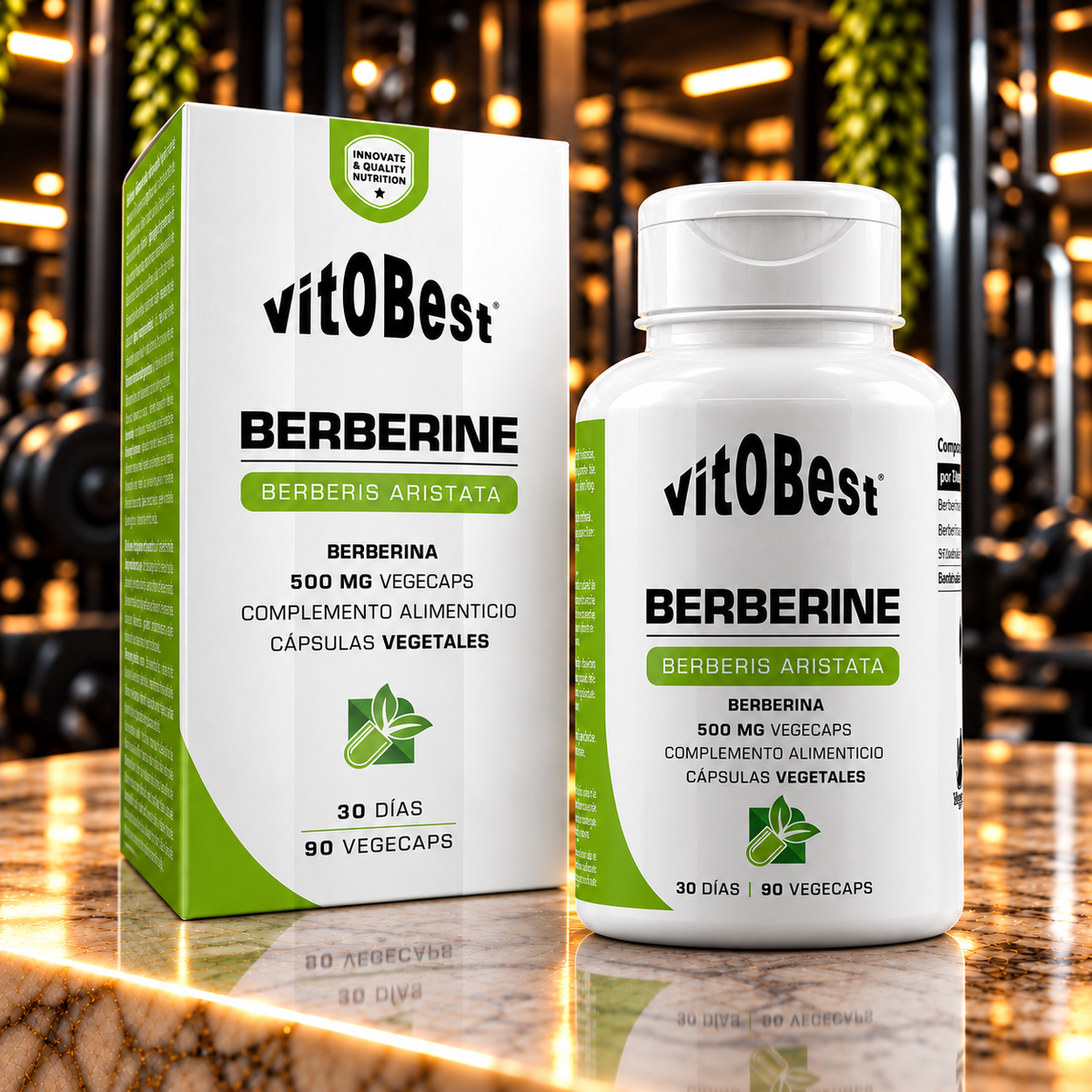 Vitobest · Berberine · 90 cápsulas