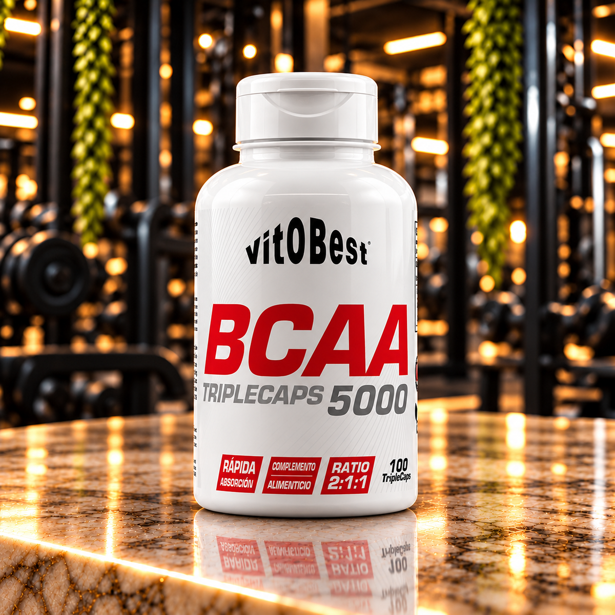 Vitobest · BCAA 5000 · 100 TripleCaps