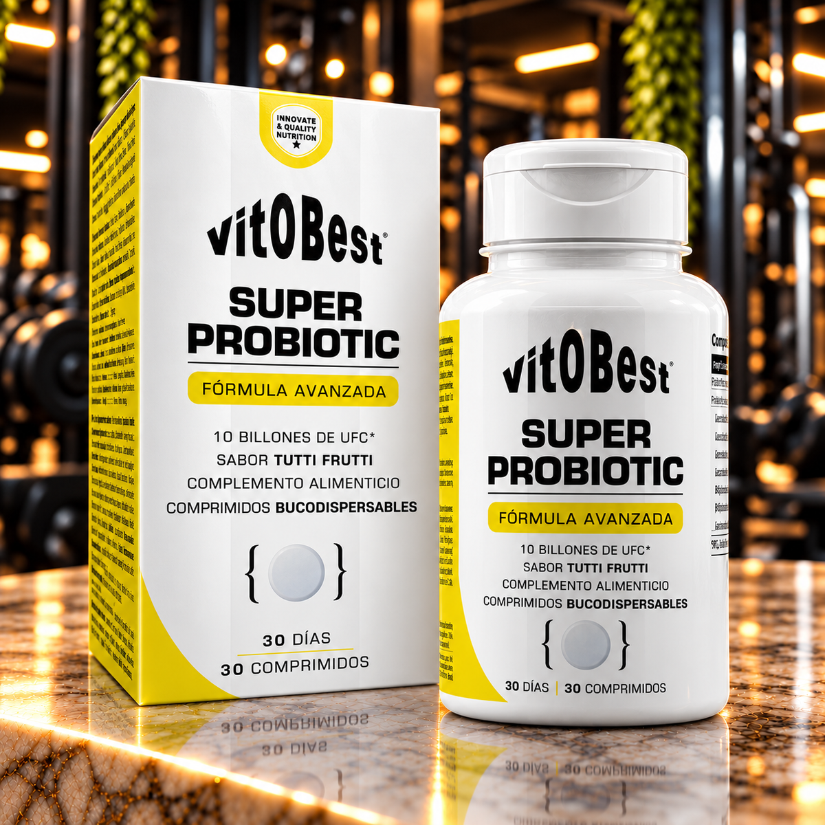 Vitobest · Super Probiotic · 30 comprimidos